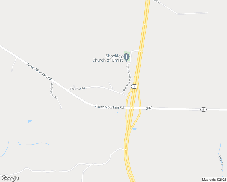 map of restaurants, bars, coffee shops, grocery stores, and more near 265 Shockley Road in Spencer