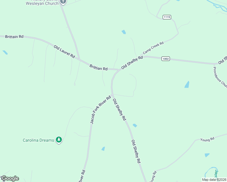 map of restaurants, bars, coffee shops, grocery stores, and more near 5423 Old Shelby Road in Hickory