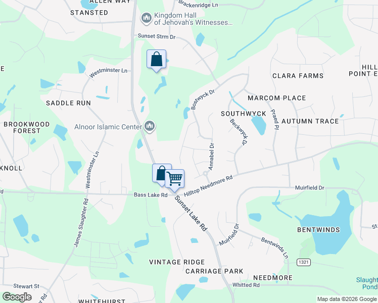 map of restaurants, bars, coffee shops, grocery stores, and more near 4005 Freemark Lane in Fuquay-Varina