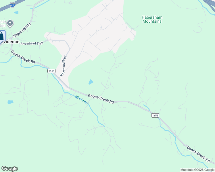 map of restaurants, bars, coffee shops, grocery stores, and more near 124 Love Drive in Marion