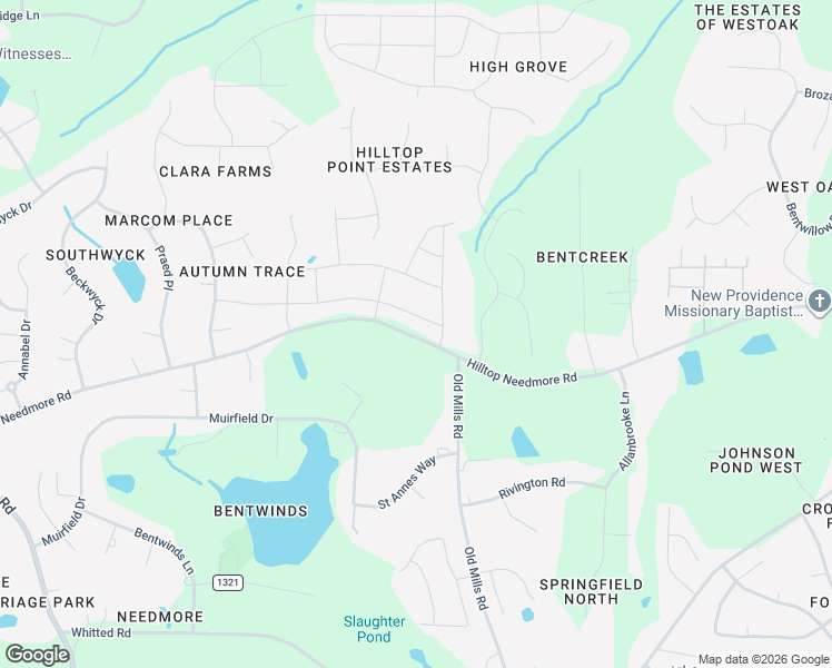 map of restaurants, bars, coffee shops, grocery stores, and more near 5212 Hilltop Needmore Road in Fuquay-Varina