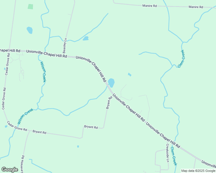 map of restaurants, bars, coffee shops, grocery stores, and more near Unionville-Chapel Hill Road in Chapel Hill