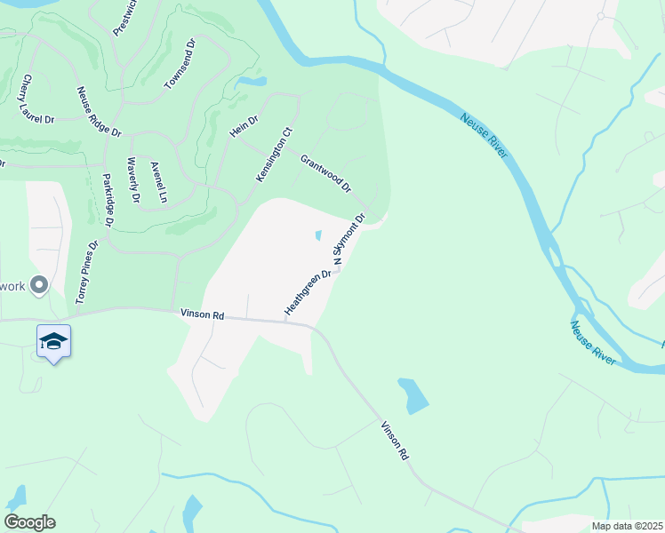map of restaurants, bars, coffee shops, grocery stores, and more near 17 North Skymont Drive in Clayton