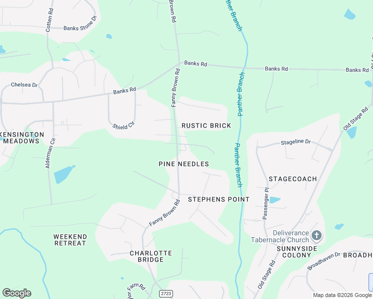 map of restaurants, bars, coffee shops, grocery stores, and more near 10325 Fanny Brown Road in Raleigh