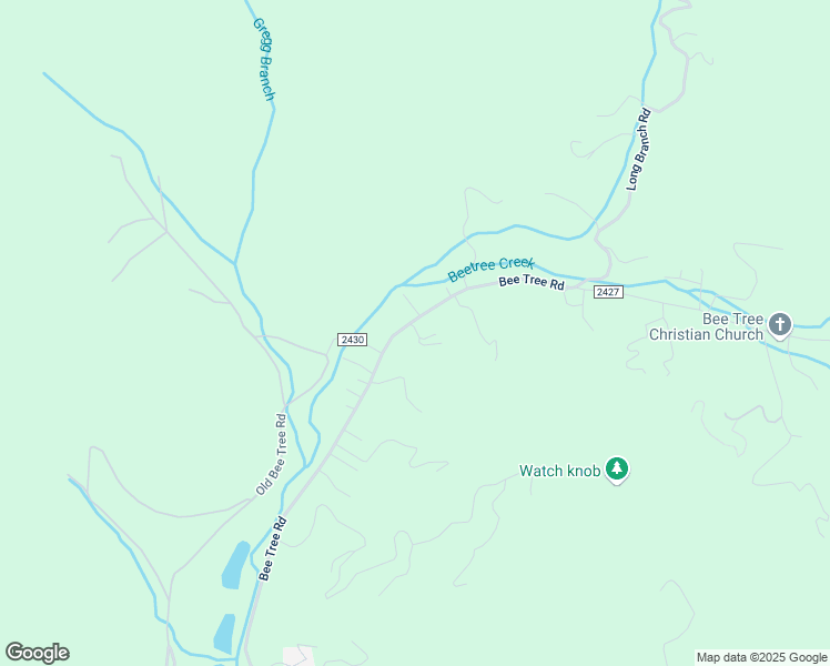 map of restaurants, bars, coffee shops, grocery stores, and more near 921 Bee Tree Road in Swannanoa