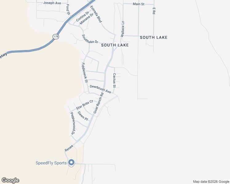 map of restaurants, bars, coffee shops, grocery stores, and more near 8701 Deerbrush Avenue in Lake Isabella