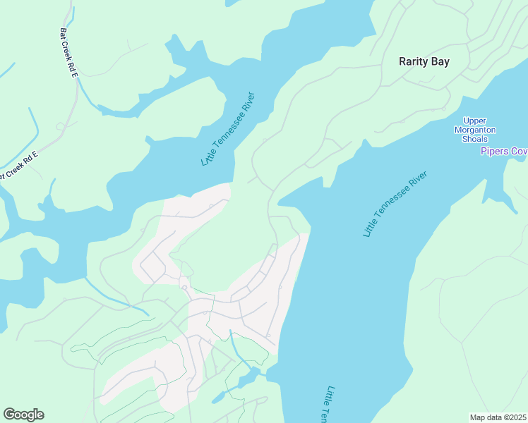 map of restaurants, bars, coffee shops, grocery stores, and more near 565 Rarity Bay Parkway in Vonore