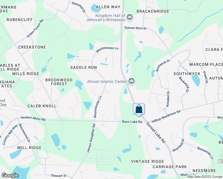 map of restaurants, bars, coffee shops, grocery stores, and more near 5105 Currigan Court in Fuquay Varina