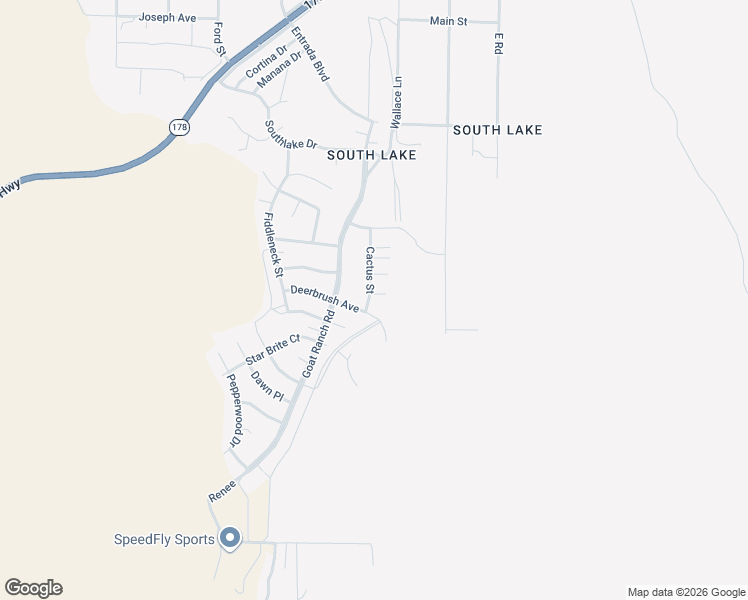 map of restaurants, bars, coffee shops, grocery stores, and more near 8700 Thistle Court in Lake Isabella