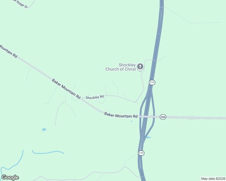 map of restaurants, bars, coffee shops, grocery stores, and more near 265 Shockley Road in Spencer