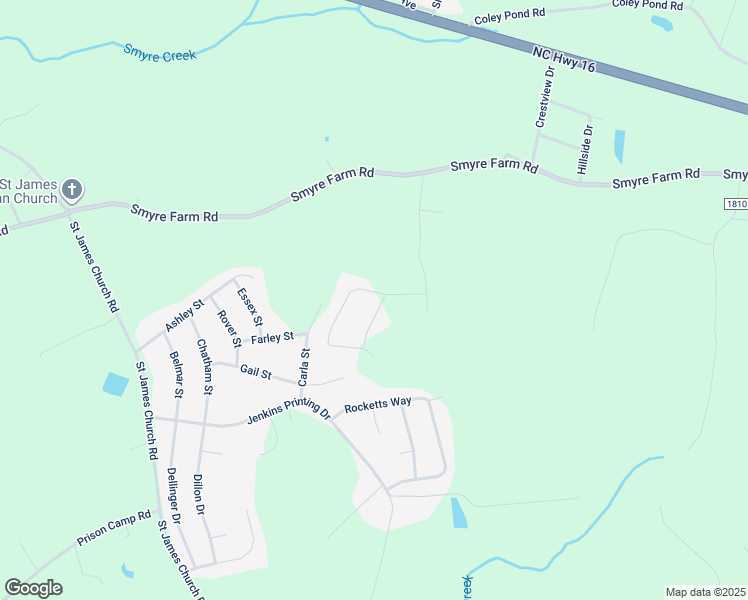 map of restaurants, bars, coffee shops, grocery stores, and more near 2075 Friendly Lane in Newton