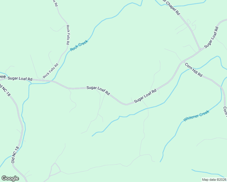 map of restaurants, bars, coffee shops, grocery stores, and more near 4781 Sugar Loaf Rd in Morganton