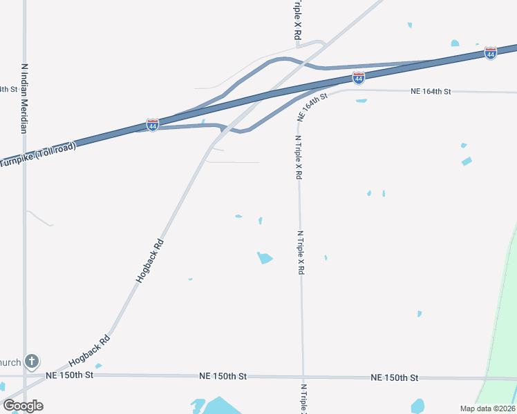 map of restaurants, bars, coffee shops, grocery stores, and more near 15915 North Triple Xxx Road in Luther