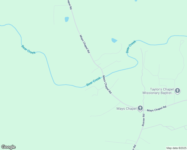 map of restaurants, bars, coffee shops, grocery stores, and more near 81 N.R. Goldston Road in Bear Creek