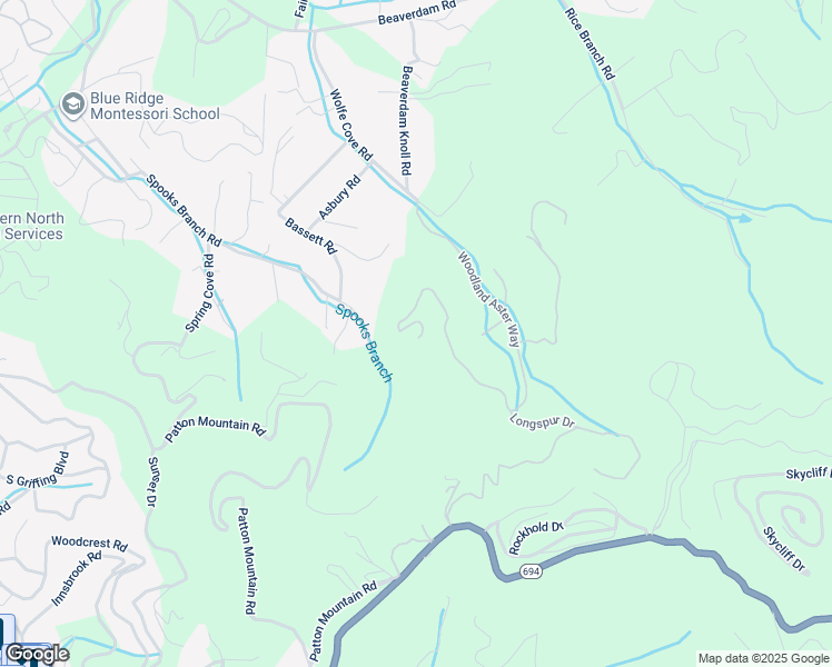 map of restaurants, bars, coffee shops, grocery stores, and more near 138 Longspur Lane Extension in Asheville