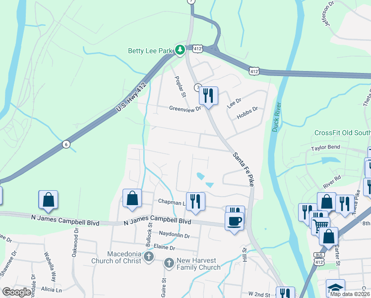 map of restaurants, bars, coffee shops, grocery stores, and more near 137 Morningside Lane in Columbia