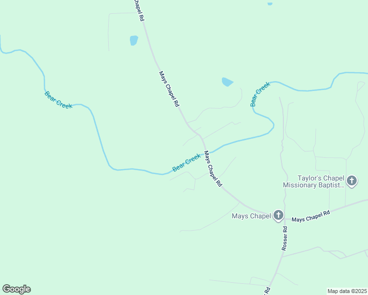 map of restaurants, bars, coffee shops, grocery stores, and more near 81 N.R. Goldston Road in Bear Creek