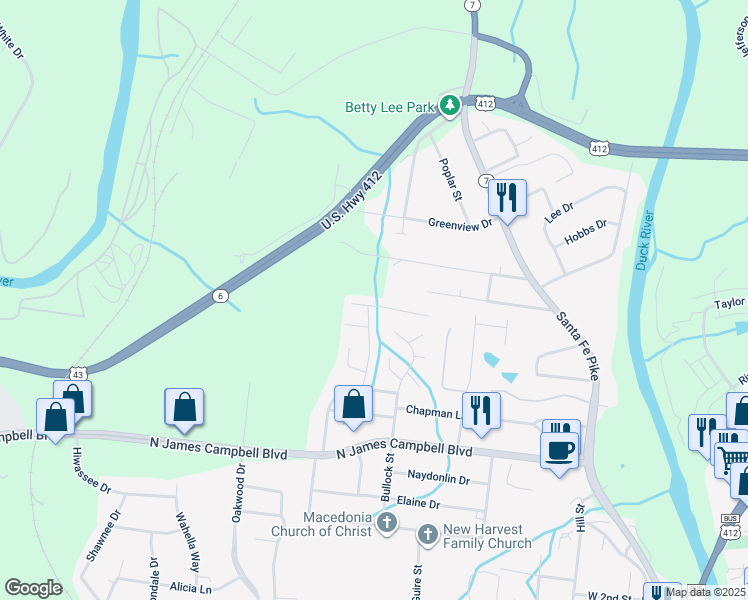 map of restaurants, bars, coffee shops, grocery stores, and more near 209 Avra Court in Columbia