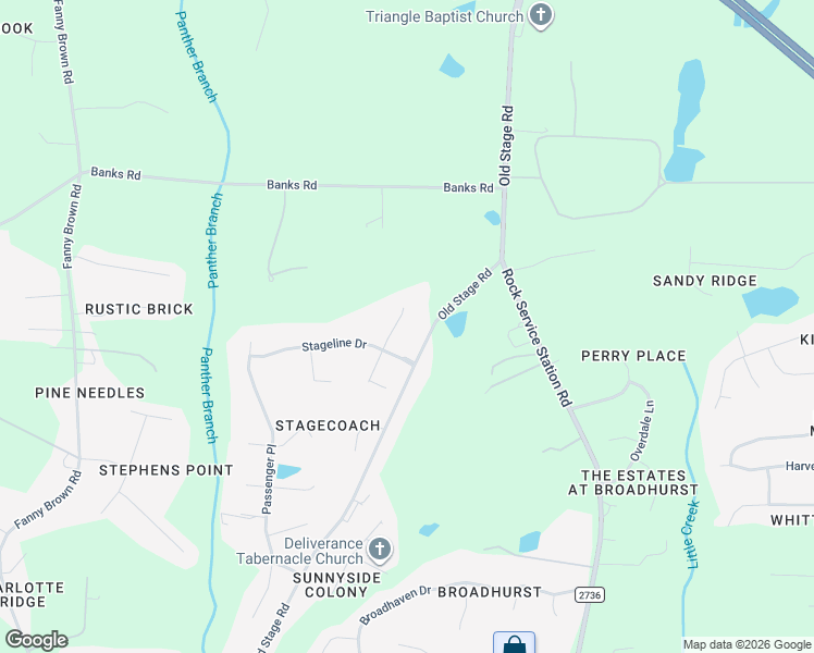 map of restaurants, bars, coffee shops, grocery stores, and more near 5221 Carrier Way in Raleigh