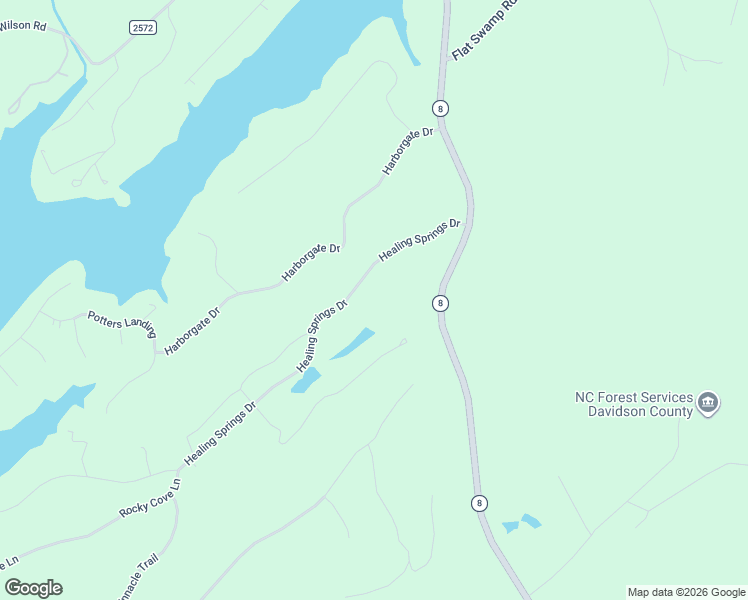 map of restaurants, bars, coffee shops, grocery stores, and more near 399 Healing Springs Drive in Denton