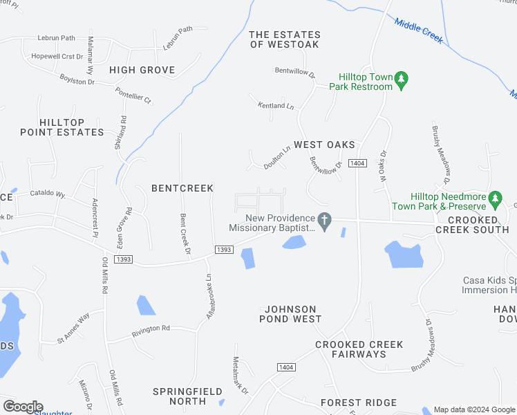 map of restaurants, bars, coffee shops, grocery stores, and more near 5729 Forest Branch Road in Fuquay-Varina
