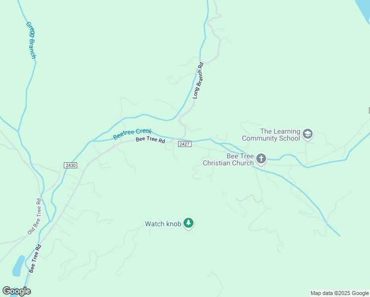 map of restaurants, bars, coffee shops, grocery stores, and more near 1103 Bee Tree Road in Swannanoa
