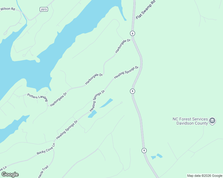 map of restaurants, bars, coffee shops, grocery stores, and more near 399 Healing Springs Drive in Denton