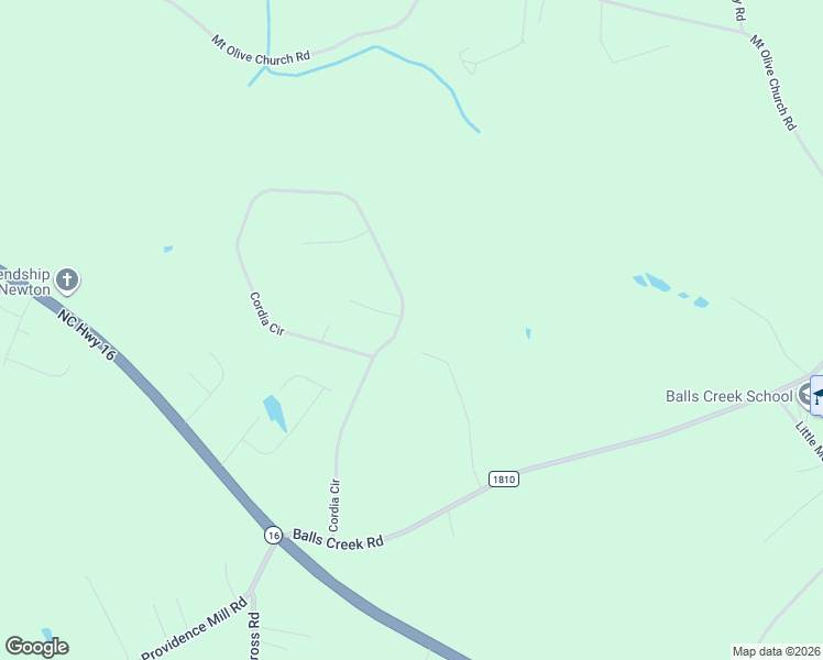 map of restaurants, bars, coffee shops, grocery stores, and more near 2116 Cordia Circle in Newton