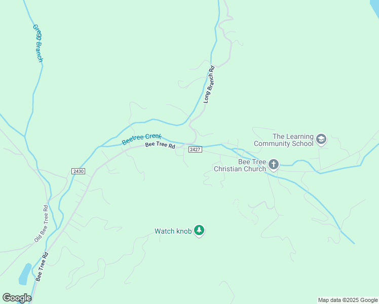 map of restaurants, bars, coffee shops, grocery stores, and more near 1103 Bee Tree Road in Swannanoa