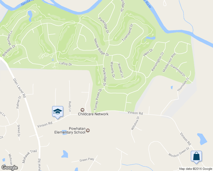 map of restaurants, bars, coffee shops, grocery stores, and more near 300 Parkridge Drive in Clayton