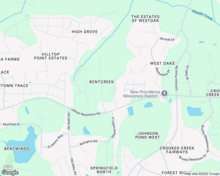 map of restaurants, bars, coffee shops, grocery stores, and more near 4813 Bent Creek Drive in Fuquay-Varina