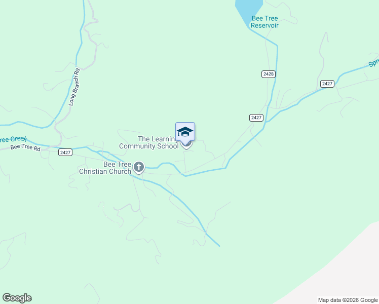 map of restaurants, bars, coffee shops, grocery stores, and more near 1200-1298 Bee Tree Rd in Swannanoa