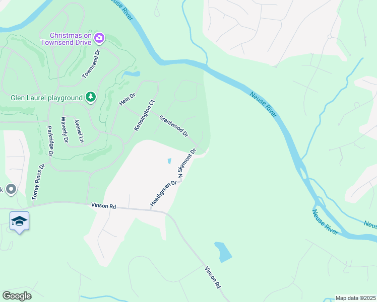 map of restaurants, bars, coffee shops, grocery stores, and more near 168 North Skymont Drive in Clayton