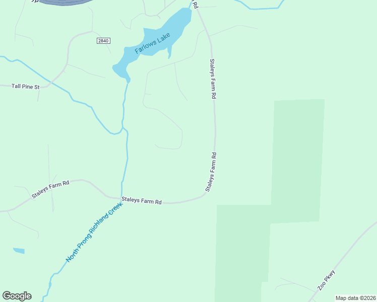 map of restaurants, bars, coffee shops, grocery stores, and more near 2478 Staleys Farm Road in Asheboro