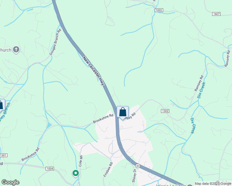 map of restaurants, bars, coffee shops, grocery stores, and more near 2263 New Leicester Highway in Asheville