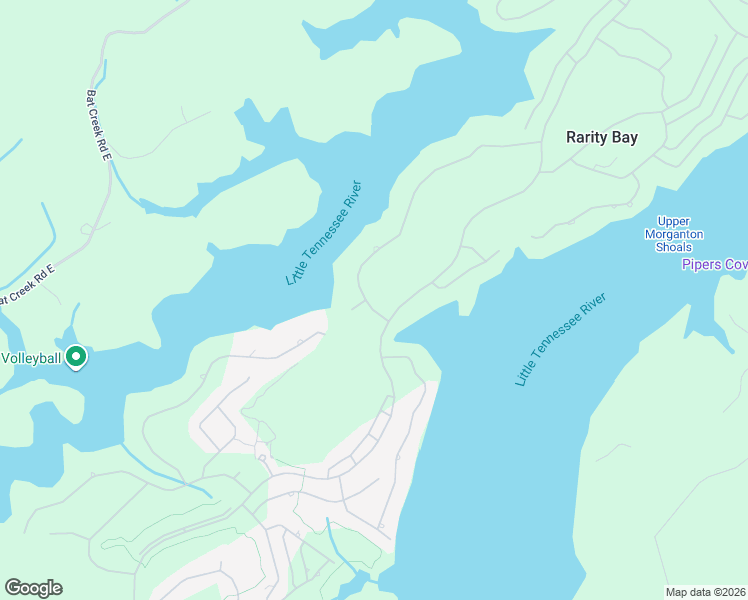 map of restaurants, bars, coffee shops, grocery stores, and more near 140 Pineberry Drive in Vonore