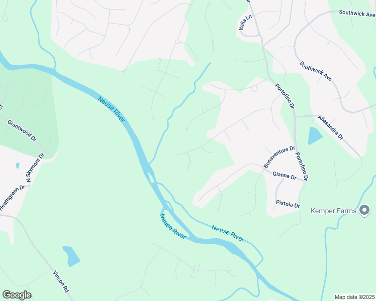 map of restaurants, bars, coffee shops, grocery stores, and more near 460 Bellini Drive in Clayton