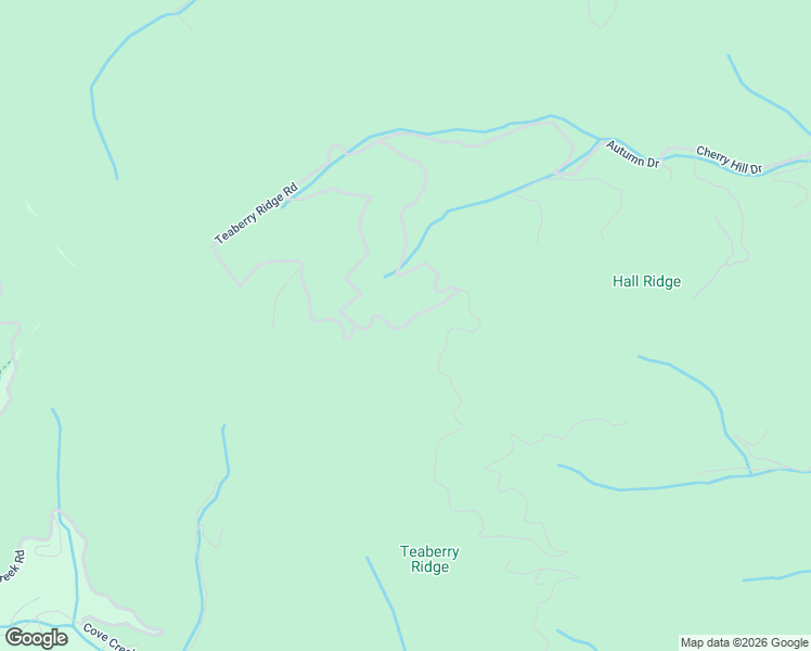 map of restaurants, bars, coffee shops, grocery stores, and more near Teaberry Ridge Road in Waynesville