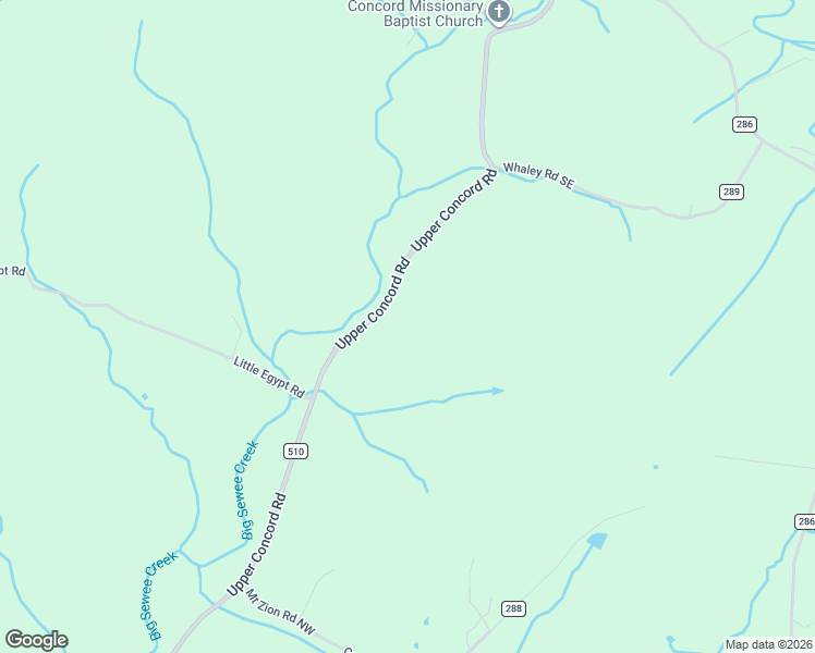 map of restaurants, bars, coffee shops, grocery stores, and more near 2124 Upper Concord Rd in Ten Mile