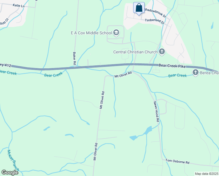 map of restaurants, bars, coffee shops, grocery stores, and more near 673 Mount Olivet Road in Columbia