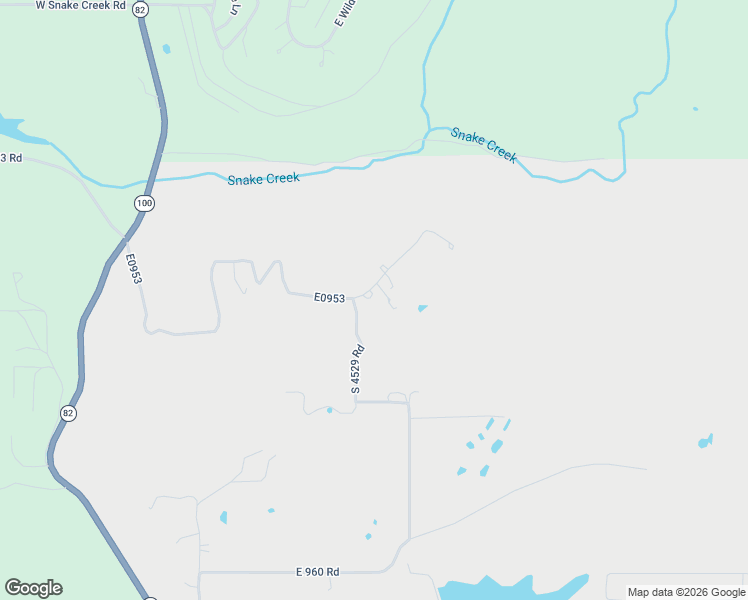 map of restaurants, bars, coffee shops, grocery stores, and more near 452930 E0953 in Cookson