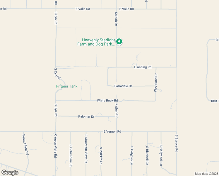 map of restaurants, bars, coffee shops, grocery stores, and more near 1712 Kaibab Drive in Williams