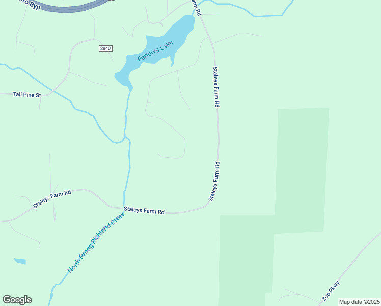 map of restaurants, bars, coffee shops, grocery stores, and more near 2401 South Lake Drive in Asheboro