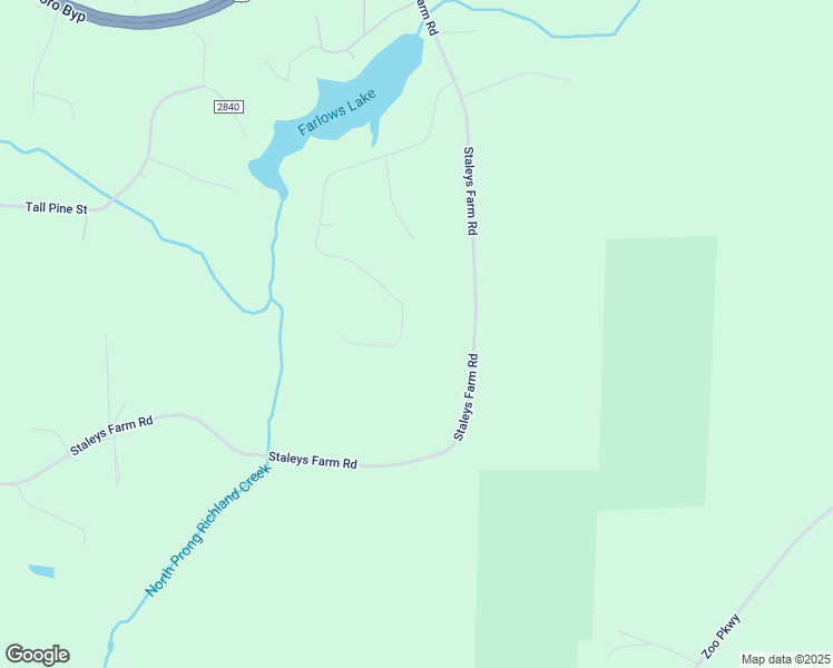 map of restaurants, bars, coffee shops, grocery stores, and more near 2401 South Lake Drive in Asheboro