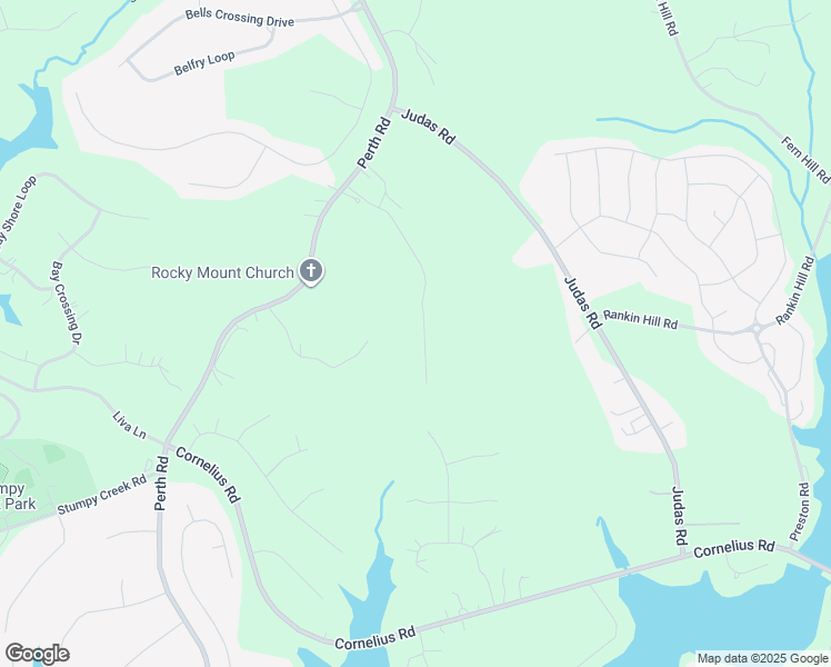 map of restaurants, bars, coffee shops, grocery stores, and more near 196 Hidden Meadows Drive in Mooresville