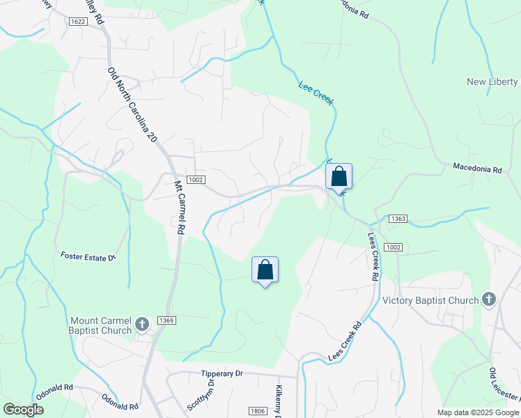 map of restaurants, bars, coffee shops, grocery stores, and more near 5 Crestview Court in Asheville