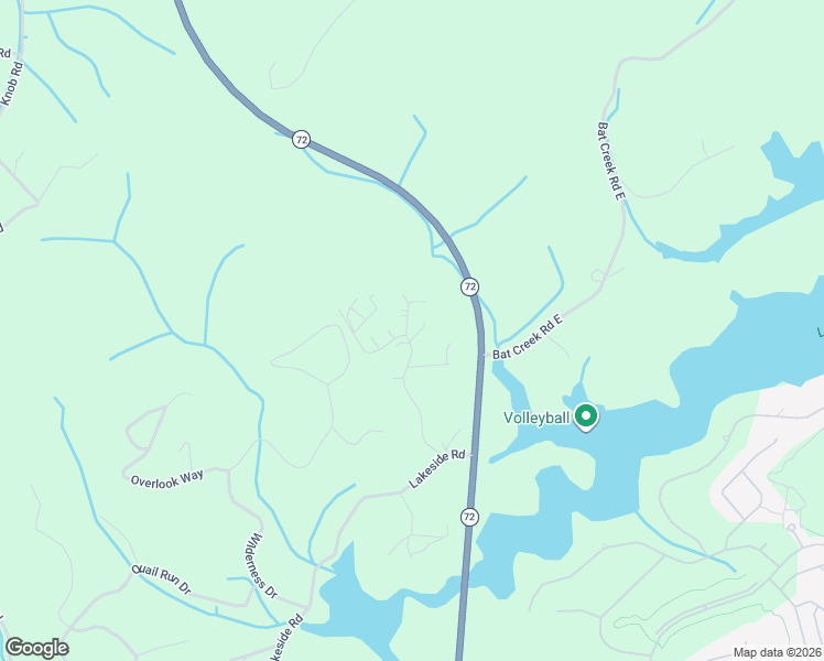 map of restaurants, bars, coffee shops, grocery stores, and more near 266 Lovin Farm Road in Vonore