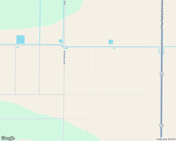map of restaurants, bars, coffee shops, grocery stores, and more near North Palm Avenue in Wasco
