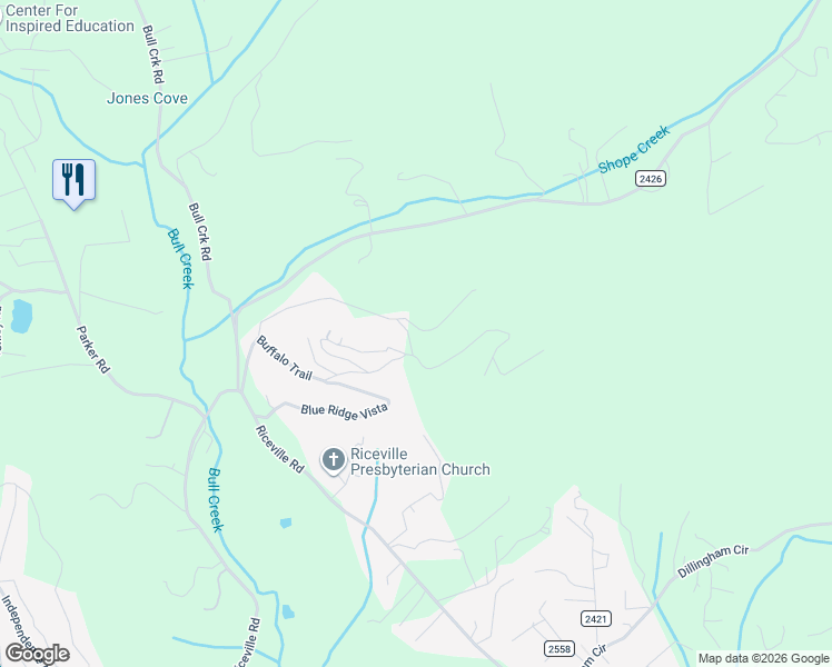 map of restaurants, bars, coffee shops, grocery stores, and more near 300 Mountain Laurel in Asheville