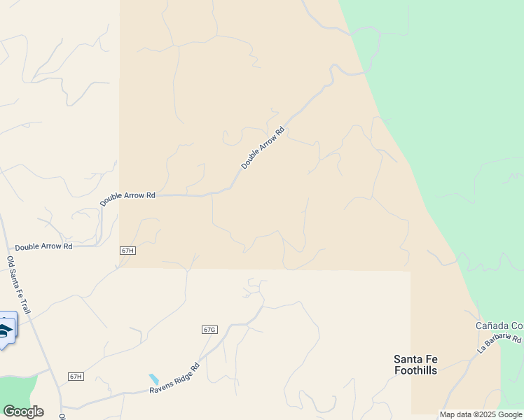 map of restaurants, bars, coffee shops, grocery stores, and more near 36 Camino Quien Sabe in Santa Fe